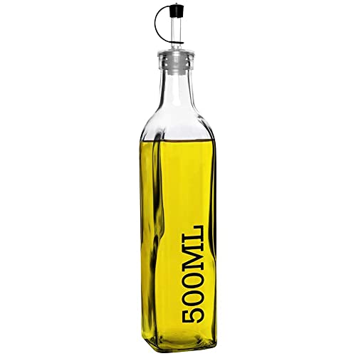 Vilde Glasflasche Ölspender Olivenölflasche Olivenöl Essig Flasche aus Glas mit Spender 500 ml von Vilde