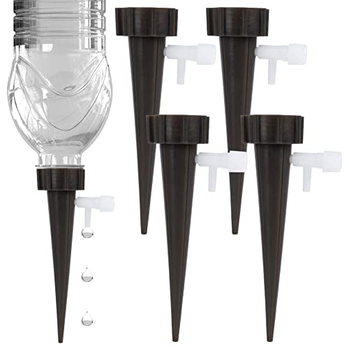 Vilde Irrigator für Blumen Pflanzen Bewässerungssystem Bewässerung Flasche, 4er-Set von Vilde