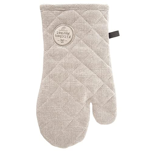 Vilde Küchenhandschuh Ofenhandschuh Schutzhandschuh aus Baumwolle beige 32x18 cm von Vilde