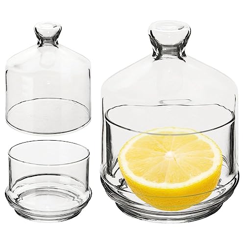 Vilde Zitronenbehälter Zitronenglas Glasbehälter mit Deckel Zitronenglocke Glasglocke Frischhaltedose für Zitrone 9x12 cm Vilde Zitronenbehälter Zitronenglas Glasbehälter mit Deckel Zitronenglocke Glasglocke Frischhaltedose für Zitrone 9x12 cm von Vilde