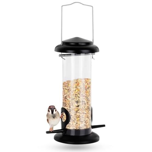 Vogelhäuschen Vogelfutterhaus Futterhaus Vogelfutterstation Vogelfutterstelle 23 cm von Vilde