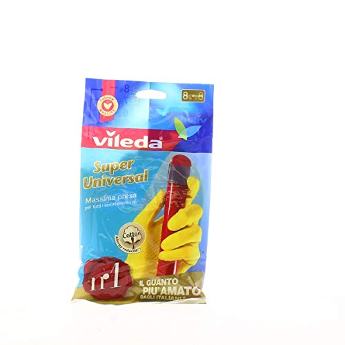 12 x Vileda Handschuhe Super Universal Schnitte L 2 Stück von Vileda