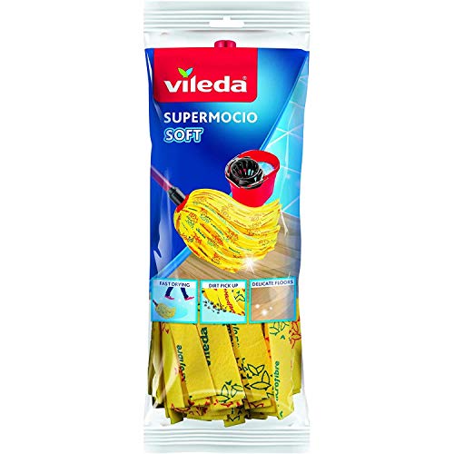 VILEDA Ersatzminen für Supermocio Wischmopp, 12 Stück von Vileda