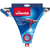 VILEDA Fensterwischer, Kunststoff, rot von Vileda