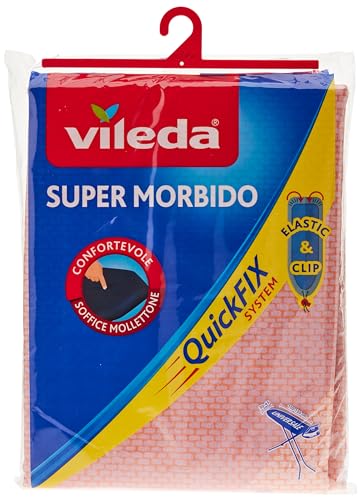 Vileda Supermorbido Bügelbrettbezug, Farblich sortiert, Farblich sortiert, 110-130 x 30-45 cm von Vileda