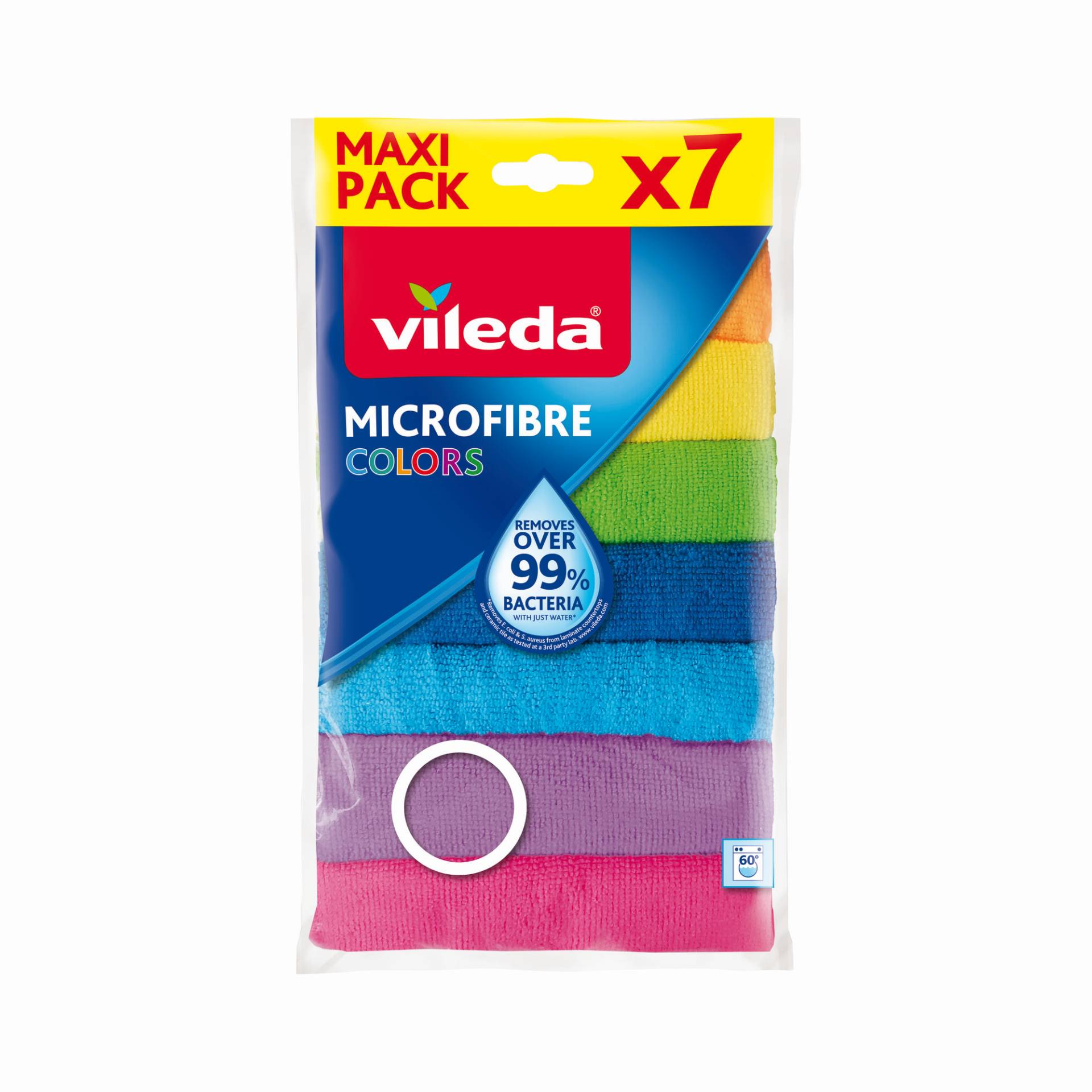 Vileda Allzwecktuch Colors Microfaser 7er-Pack Vileda Allzwecktuch Colors Microfaser 7er-Pack von Vileda