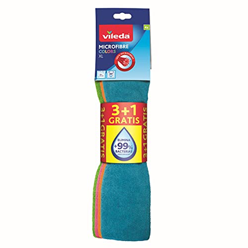 Vileda Allzwecktuch XL Microfasertuch 4er Sparpack von Vileda