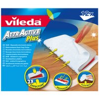 Attractive Plus Wischmopp Nachfüllpackung für Einwegtücher - Blanc - Vileda von Vileda