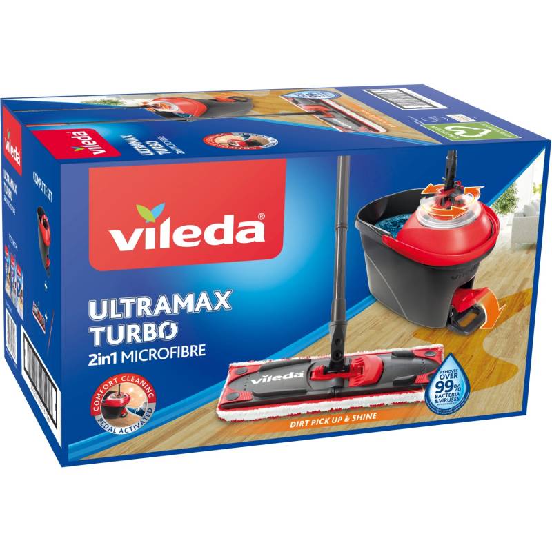 Vileda Bodenwischer-Set EasyWring UltraMax Turbo von Vileda