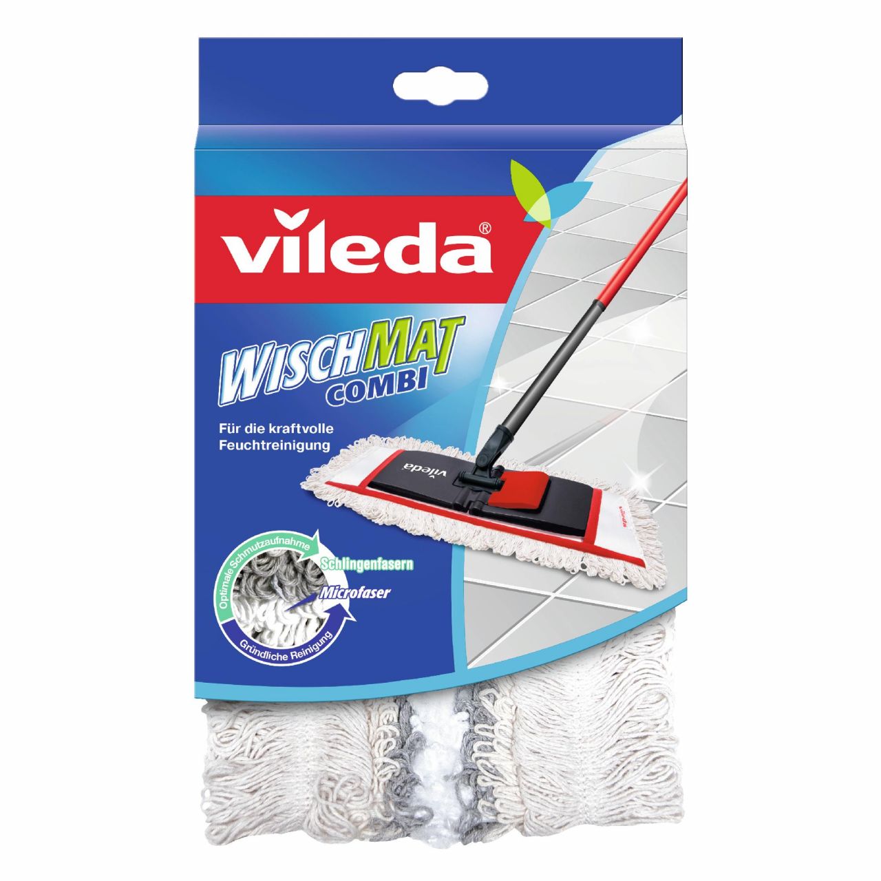 Vileda Ersatzbezug für Bodenwischer WischMat Combi von Vileda