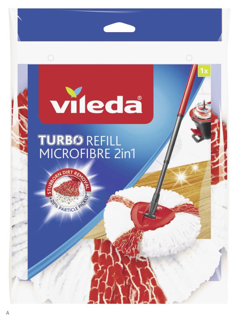 Vileda Ersatzkopf für Wischmop Turbo von Vileda