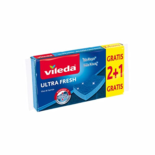 Vileda Estr.Ultrafresh N.R 2+1, 166459, Blau, Pequeño von Vileda