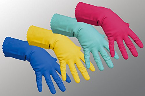 Vileda Handschuhe Multipurpose Der Feine Naturlatex grün Größe M von Vileda