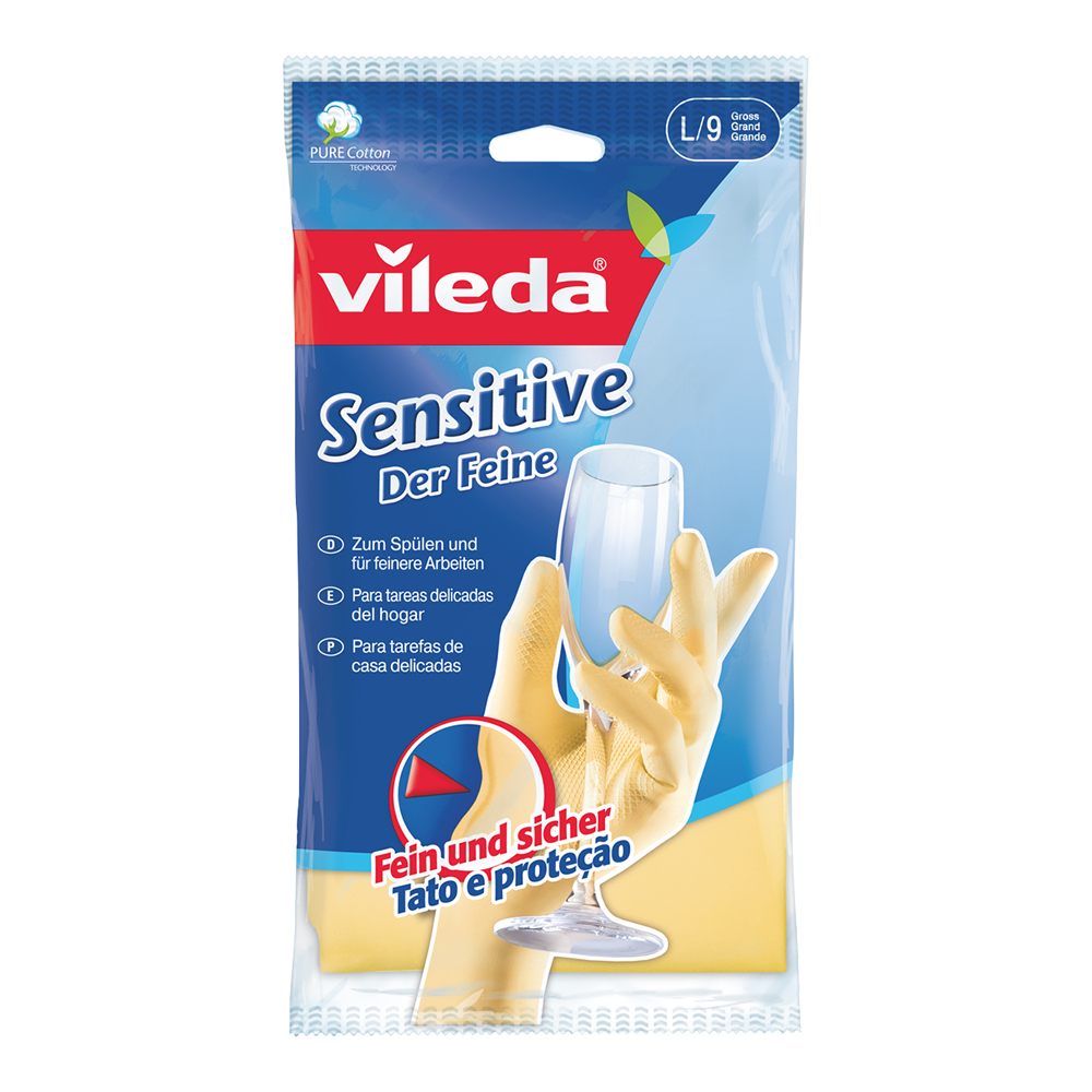 Vileda Haushaltshandschuh "Sensitive" L Vileda Haushaltshandschuh "Sensitive" L von Vileda