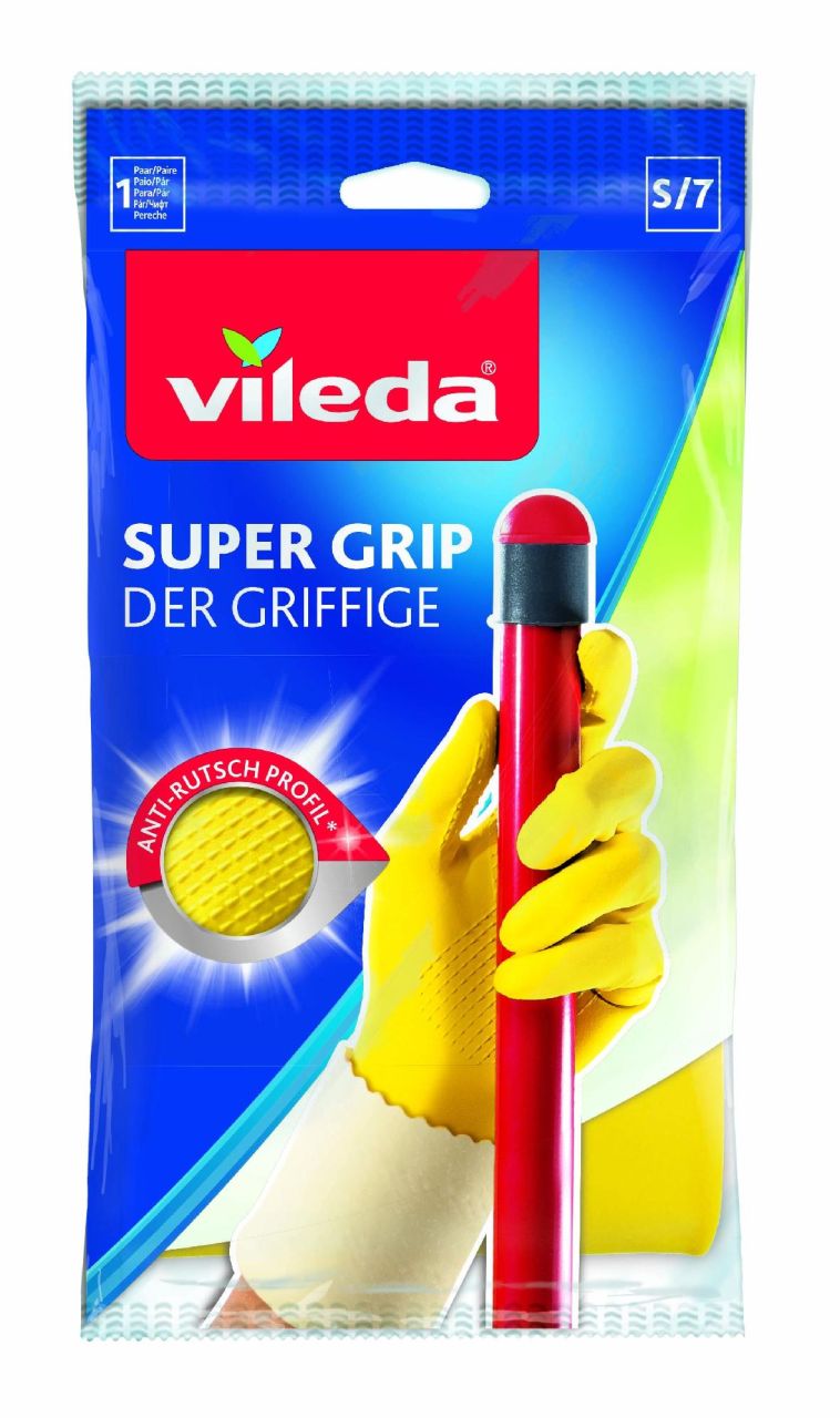 Vileda Haushaltshandschuhe Der Griffige Größe S von Vileda