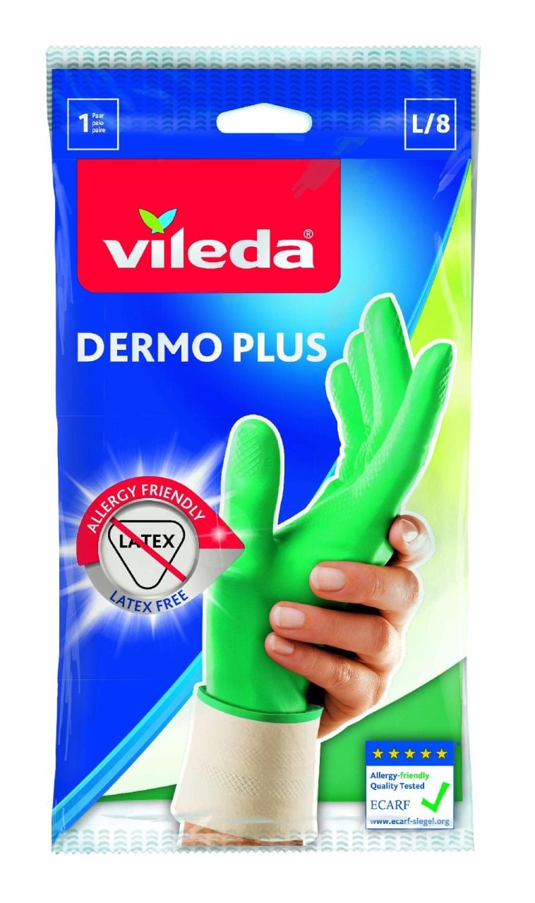 Vileda Haushaltshandschuhe Dermo Plus Größe L Vileda Haushaltshandschuhe Dermo Plus Größe L von Vileda