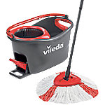 Vileda Mop & Eimer EasyWring & Clean 55-130cm Griff Grau, Rot von Vileda