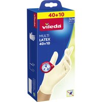 Vileda - Multi Latex Einmalhandschuhe 40+10 s/m Einweghandschuhe von Vileda