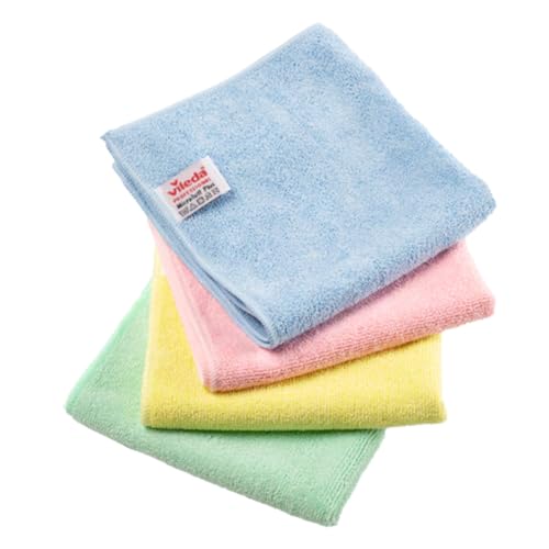 Vileda Professional MicroTuff Plus grün - 38x38 cm | Packung (5 Stück) von Vileda