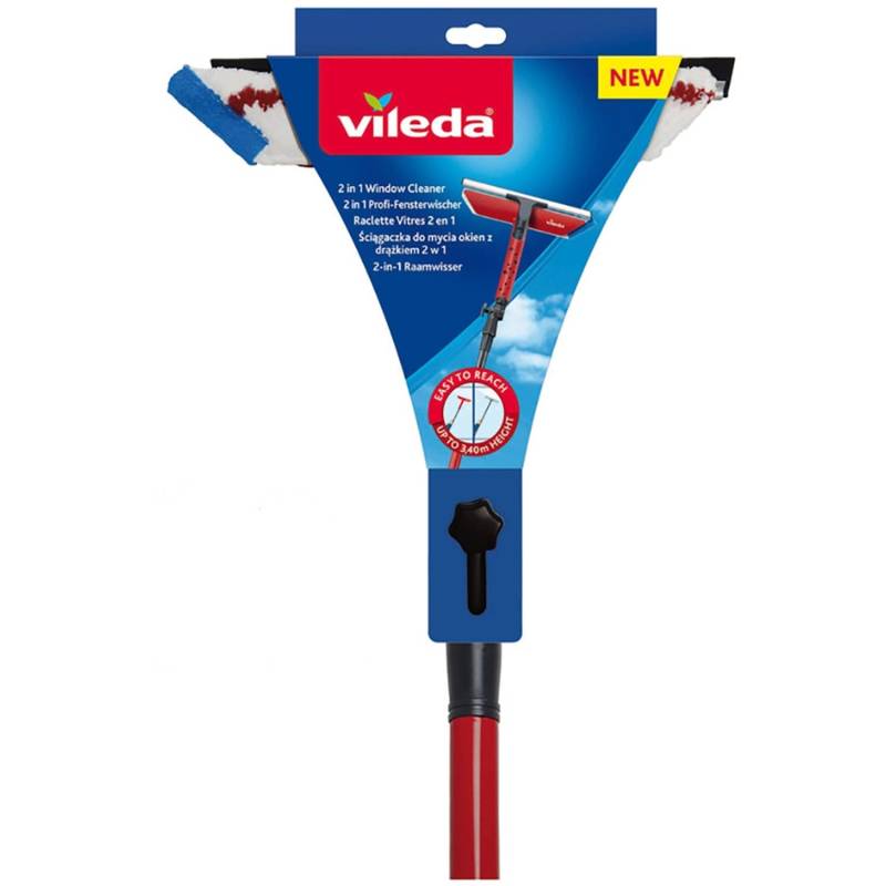 Vileda Profi-Fensterwischer-Set mit Stiel von Vileda