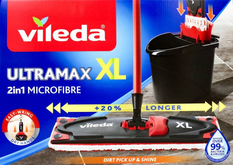 Vileda Reinigungs-Set Vileda Ultramax XL Bodenwischer-Set Vileda Reinigungs-Set Vileda Ultramax XL Bodenwischer-Set von Vileda