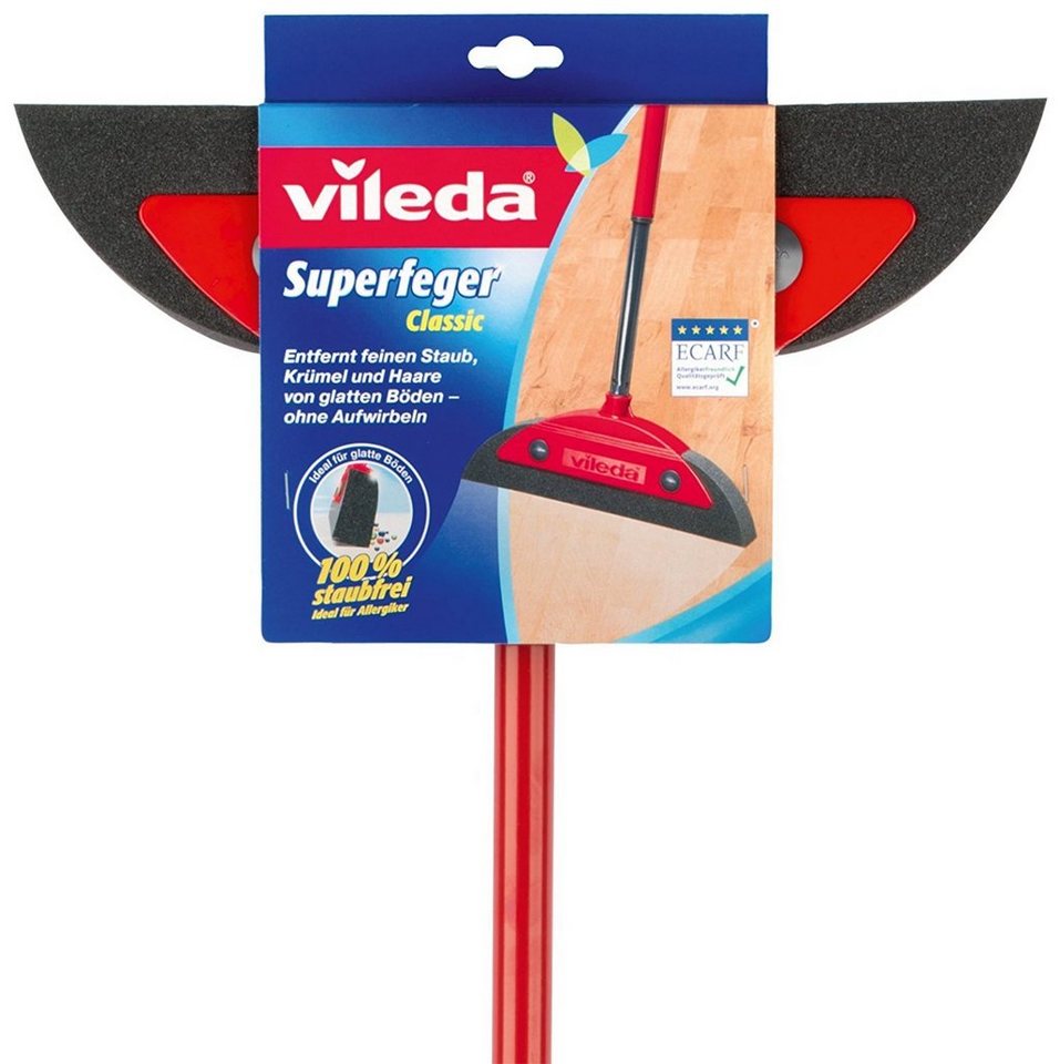 Vileda Reinigungsbürsten-Set VILEDA Superfeger Classic mit Teleskopstiel von Vileda