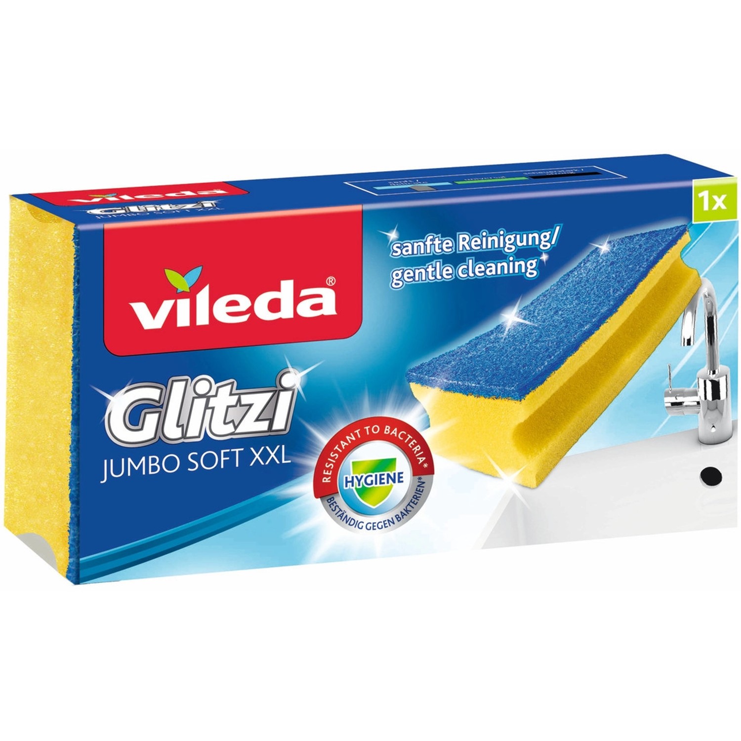 Vileda Reinigungsschwamm Glitzi Jumbo Sanft von Vileda