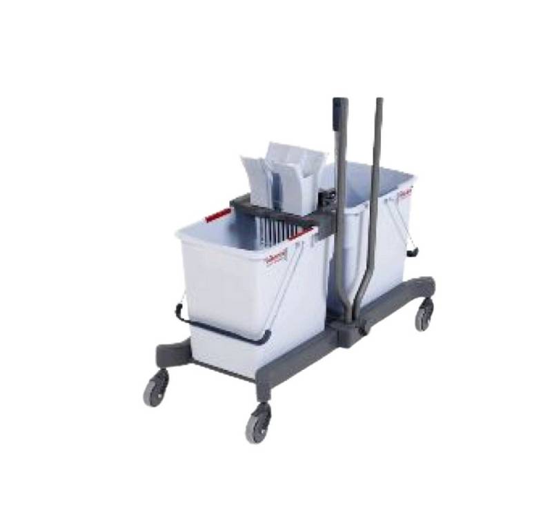 Vileda Rollwagen Vileda Professional UltraSpeed Pro Doppelfahreimer Set 10l 25l - von Vileda