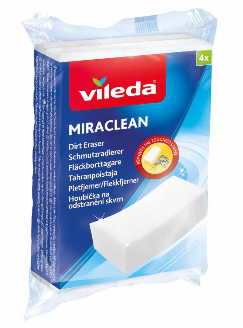 Vileda Schmutzradierer Miraclean 4er Pack von Vileda