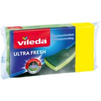 Set aus 3 Schwämmen mit Schaber - Vert - Vileda von Vileda