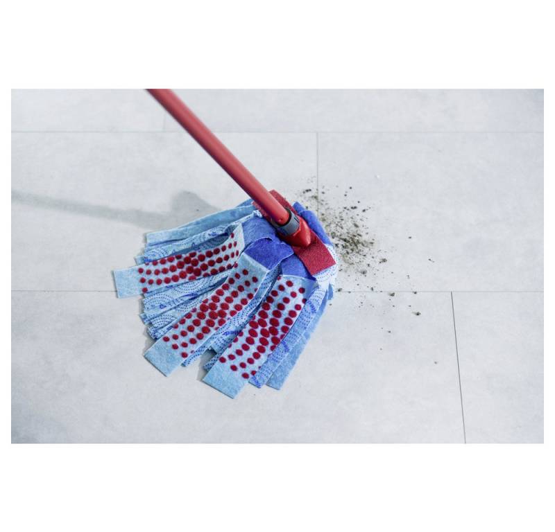 Vileda Staubbesen Vileda 122615 SuperMocio 3x Action Wischmop Ersatz 2er Multi Pack Wisc von Vileda