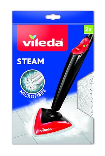 Vileda Steam Bezug Dampfreiniger Mikrofaser 2er Pack von Vileda