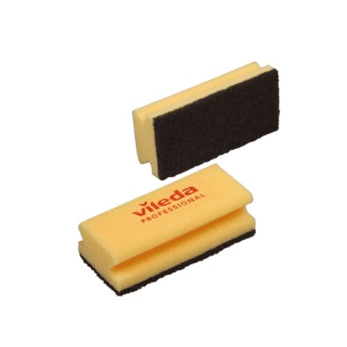Vileda Topfreiniger-Schwamm, schwarzes Pad, 70x150 mm von Vileda