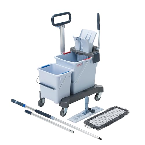 Vileda Professional UltraSpeed Pro Doppeleimer Ready to Go Kit, 60 x 38 cm von Vileda Professional