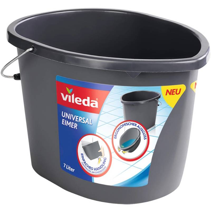 Vileda Universaleimer 7 l Schwarz von Vileda