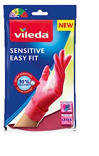 Vileda - Vileda Sensitive Easy Fit Handschuhe Größe Large - 1 Paar von Vileda