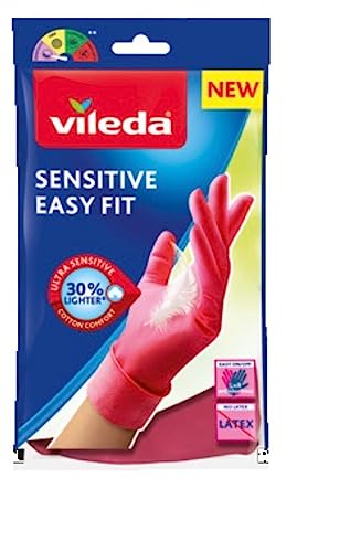 Vileda - Vileda Sensitive Easy Fit Handschuhe Größe Medium - 1 Paar Vileda - Vileda Sensitive Easy Fit Handschuhe Größe Medium - 1 Paar von Vileda