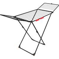 Vileda Wäscheständer "Vileda UNIVERSAL Ultimate Wäscheständer" Mattschwarze Stahloberfläche von Vileda