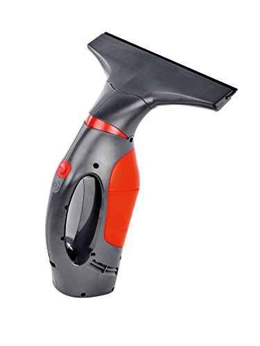 Vileda Windomatic Power Fenstersauger, Fensterputzer für Tropfen- und streifenfreie Fenster in einem Zug, inkl. 1 Akku-Ladegerät und 1 Saugdüse von Vileda