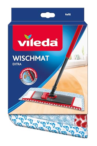 Vileda WischMat Extra, Wischbezug mit 3D Flockstruktur, 1 Stück von Vileda