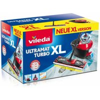 Vileda - Ultramat Turbo xl Bodenwischer Komplett-Set xl Eimer mit Powerschleuder von Vileda