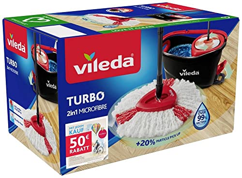 Vileda Turbo Wischmop 2in1 Box Frühjahrespromo 2023 inkl. 50 EUR MyDays-Gutschein 1 St. 172362 von Vileda