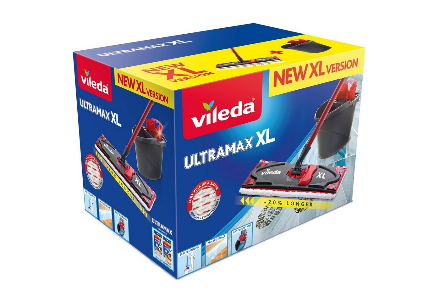 Vileda Wischmopp 160932, Ultramax Box XL 42cm von Vileda