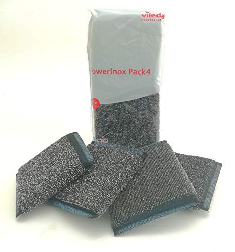 Vileda. Edelstahl-Schwamm, langlebig, effektive Reinigung von hartnäckigem Schmutz, 4 Stück Vileda. Edelstahl-Schwamm, langlebig, effektive Reinigung von hartnäckigem Schmutz, 4 Stück von Vileda