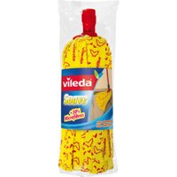Wischmopp mit hoher Saugfähigkeit und universeller Verankerung - gelb - Vileda von Vileda