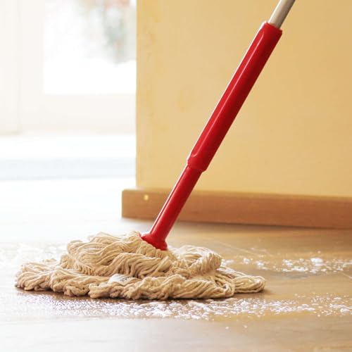 Woca Swep Mop Rot komplett für geölte und lackierte Holzböden oder andere Böden von Vileda