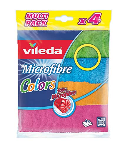 vileda Microfaser Allzwecktuch Colors 4er von Vileda