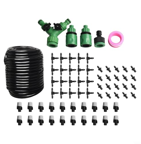 20 m Pflanzenbewässerungssets, DIY-Garten-Tropfbewässerungs-Set, automatische Bewässerung, Zubehör für Terrasse, Gewächshaus, Rasen von Vilgftyiet