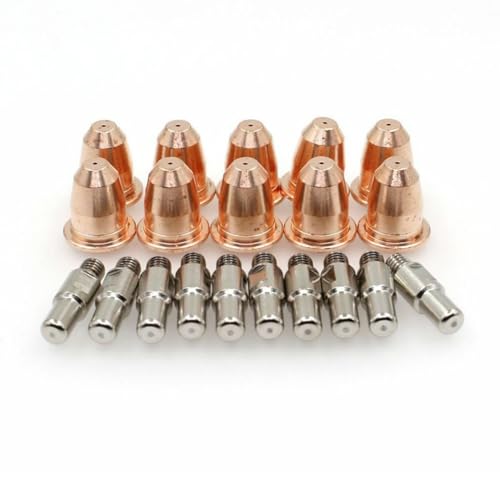 20-teiliges Plasma-Taschenlampen-Teile-Kit S25K S45 Elektroden PR0110 Schneidspitzen PD0116-06 10 je passend für Eastwood für Versa Cut 20 20-teiliges Plasma-Taschenlampen-Teile-Kit S25K S45 Elektroden PR0110 Schneidspitzen PD0116-06 10 je passend für Eastwood für Versa Cut 20 von Vilgftyiet