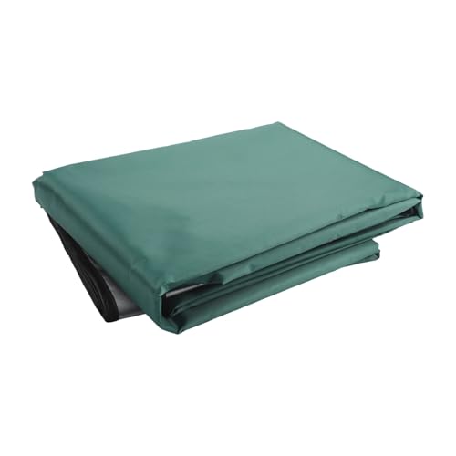 3-Sitzer-Gartenschaukel-Ersatz-Set, wasserdicht, sonnenfest, 210D-Oxford-Tuch, Abdeckungs-Set für Outdoor-Terrassenmöbel, Schaukeln, mehrere Farben erhältlich (grün, 195 x 125 x 15 cm) von Vilgftyiet